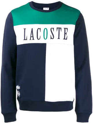 lacoste color block sweater