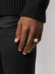 Image 2 of All Blues Platform signet ring