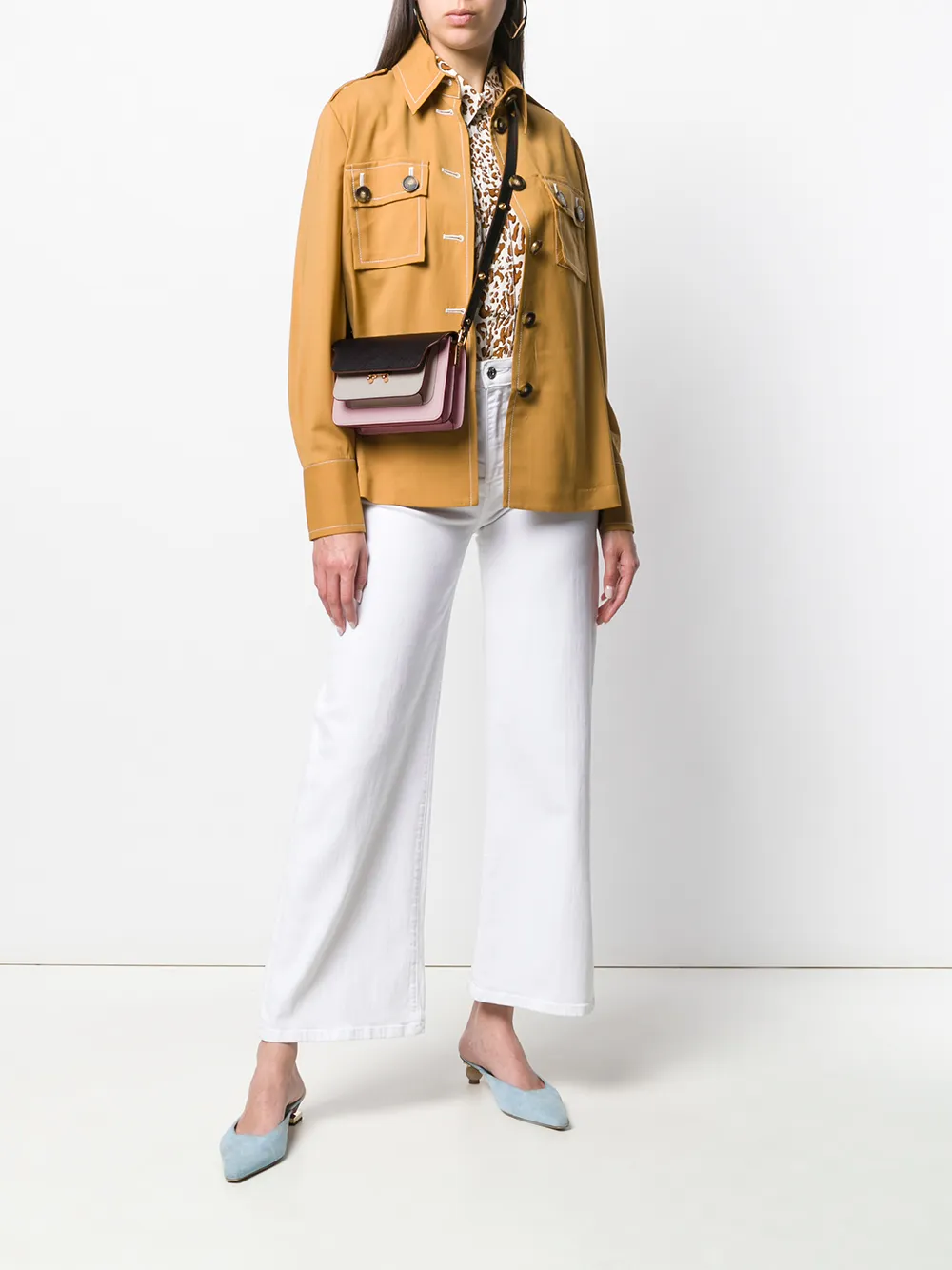 Marni Trunk schoudertas - Zwart