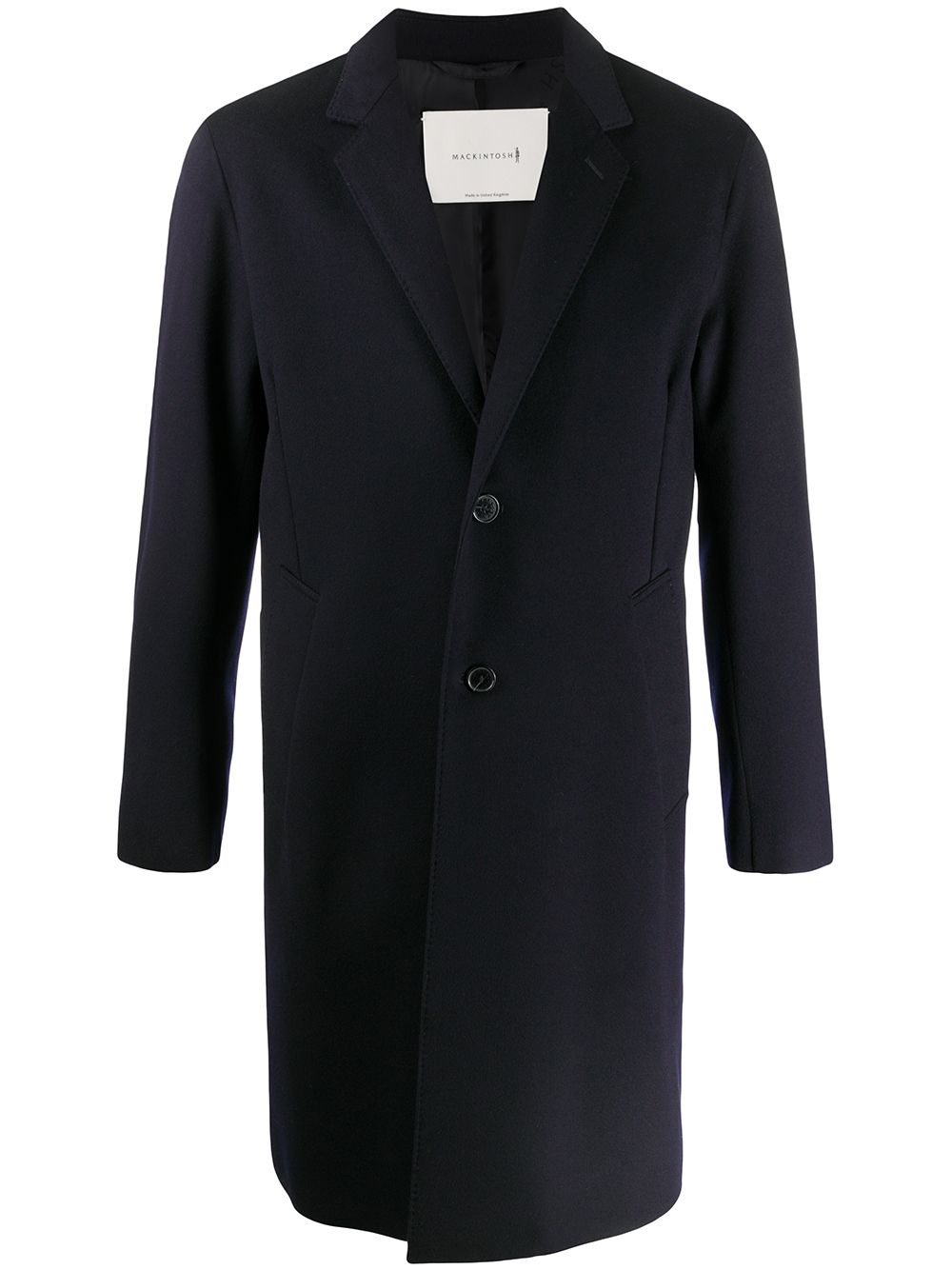 фото Mackintosh однобортное пальто миди