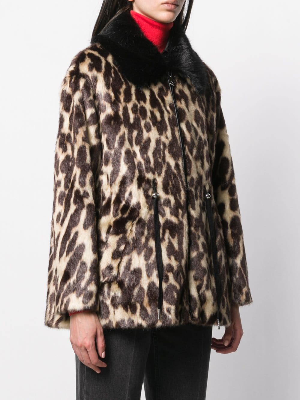 фото Pinko пальто с леопардовым узором