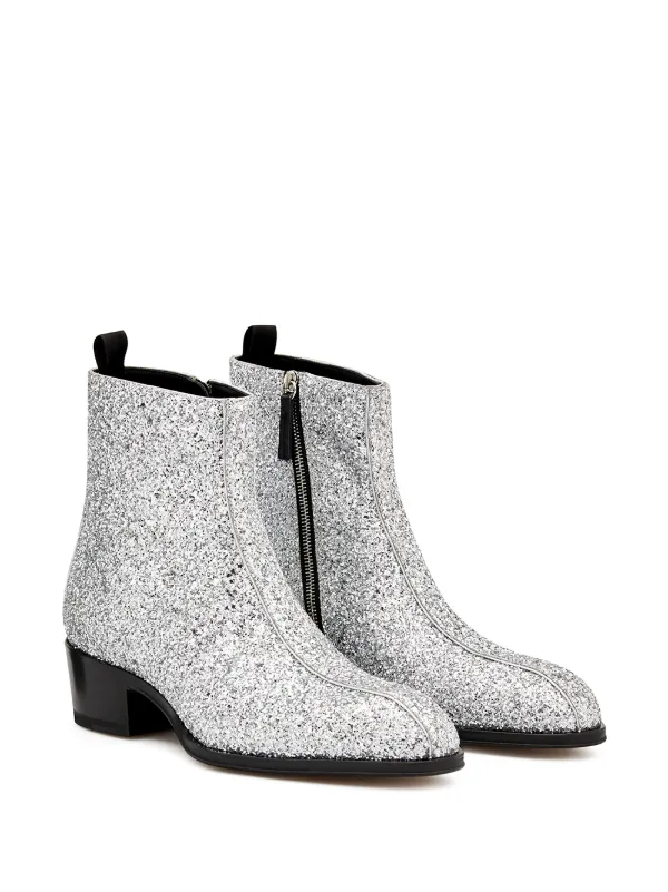 giuseppe zanotti glitter boots
