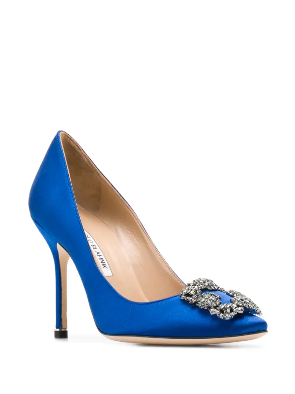 manolo blahnik hangisi jeweled pump