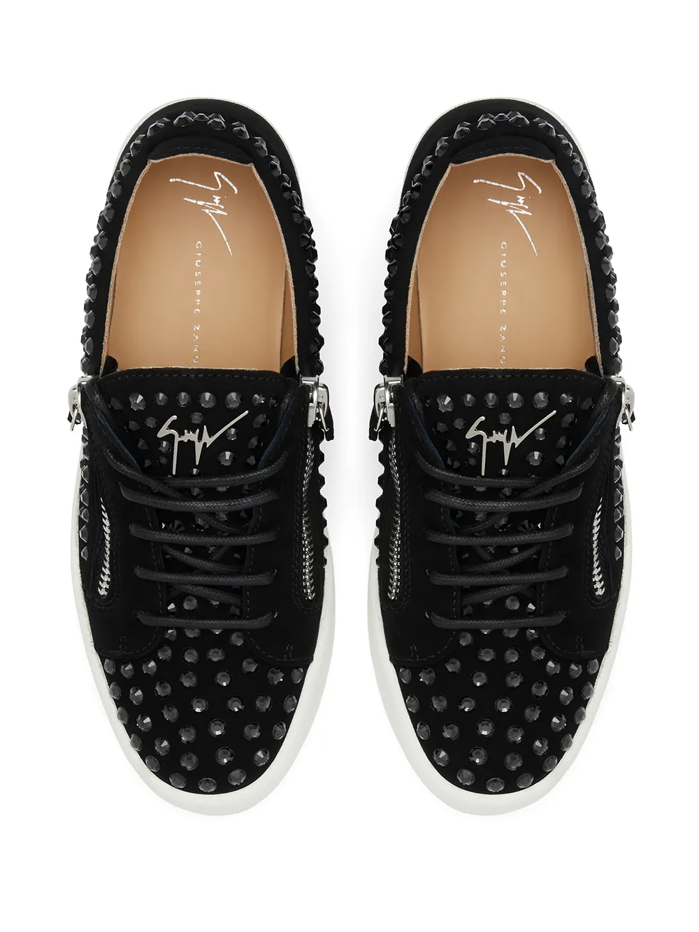 Giuseppe Zanotti stud embellished sneakers Black