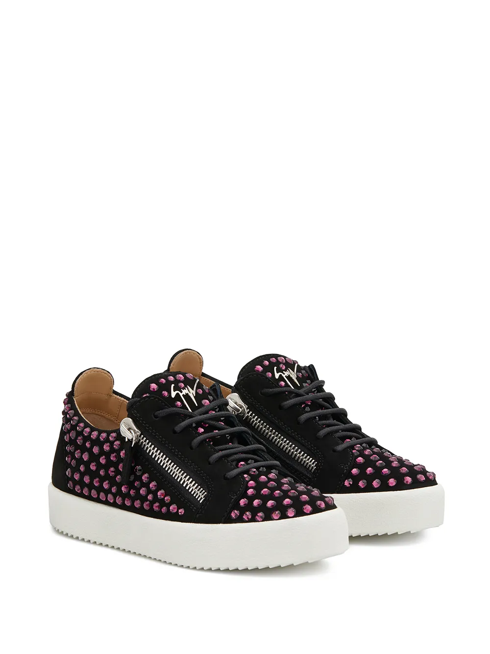 Giuseppe Zanotti Doris crystal-embellished sneakers Black
