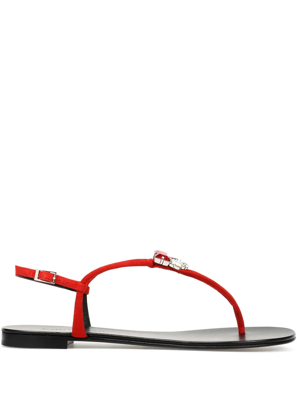 

Giuseppe Zanotti Emilie embellished sandals - Red