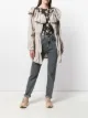 الصورة 2 من Giorgio Armani Pre-Owned معطف كلاسيكي بكرانيش ورباط