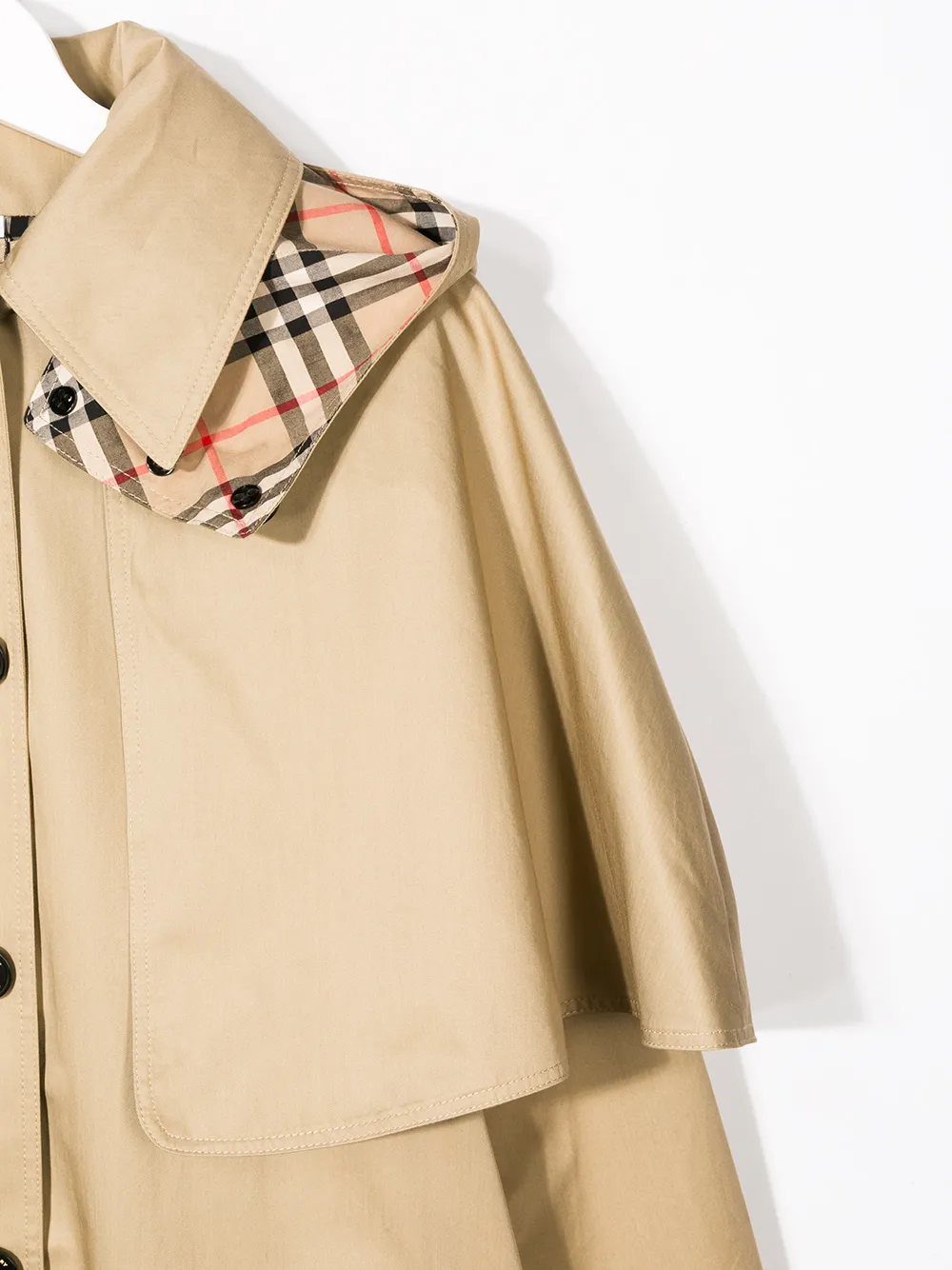 Burberry Kids Bethel Layered Trench Coat Farfetch