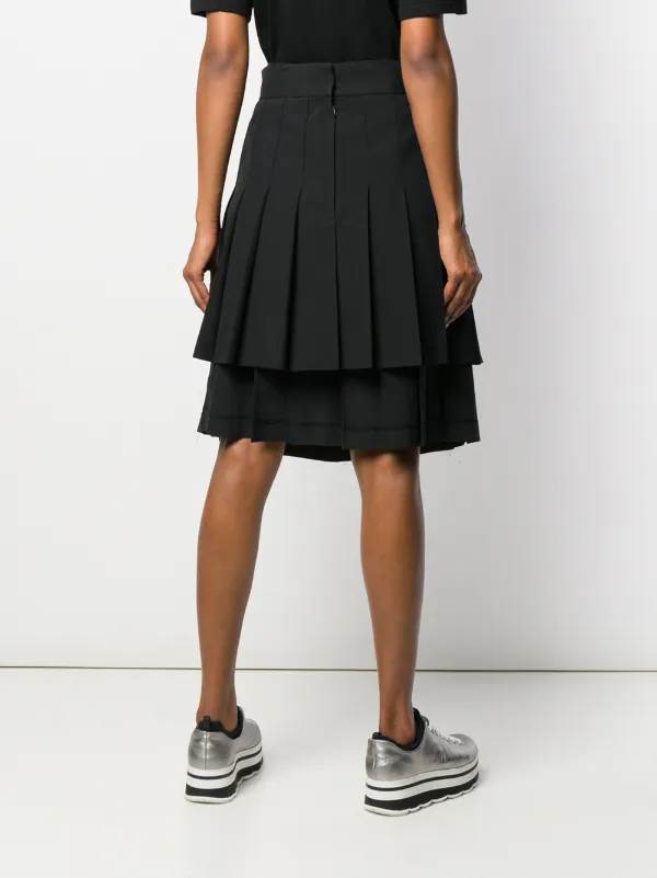 Comme des garcons pleated skirt hotsell
