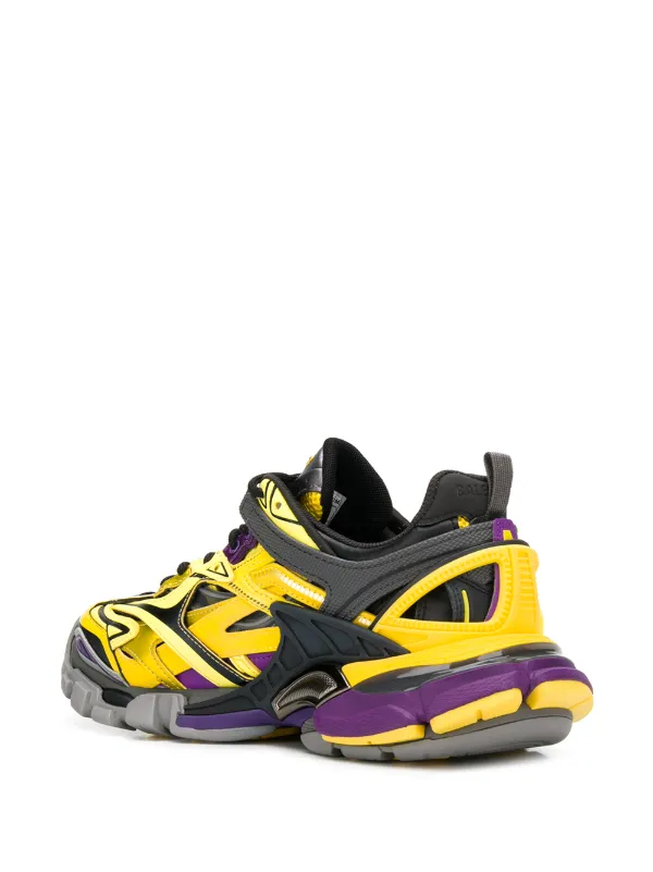 balenciaga track 2 yellow