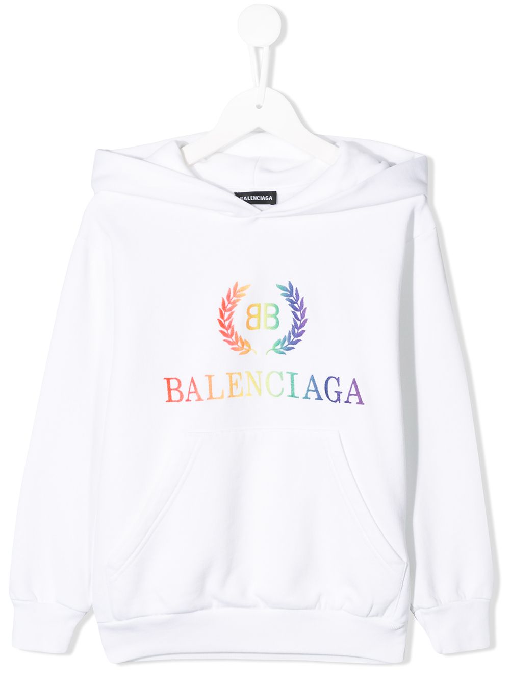 фото Balenciaga kids худи с логотипом