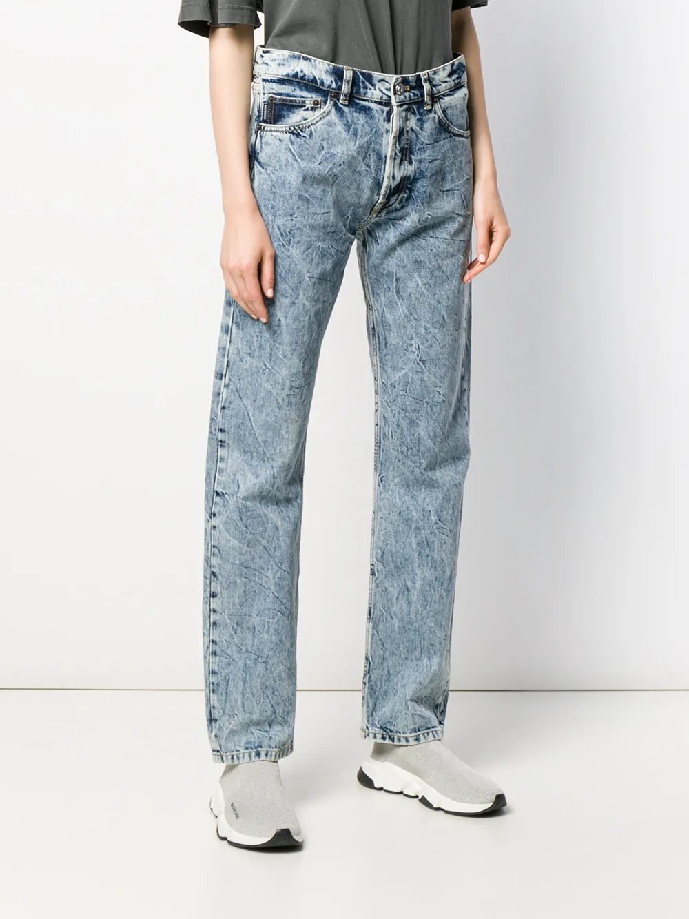Balenciaga Straight jeans Blauw