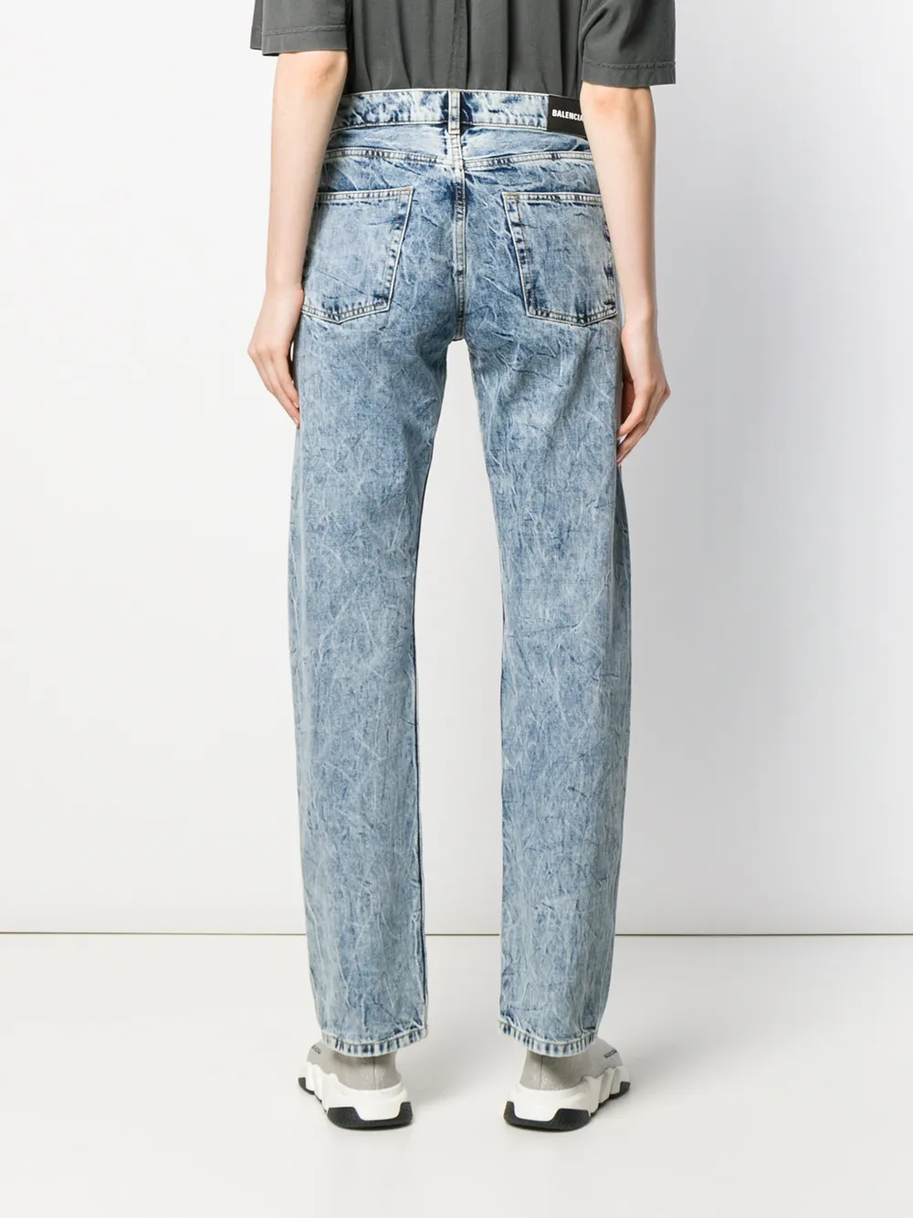 Balenciaga Straight jeans Blauw