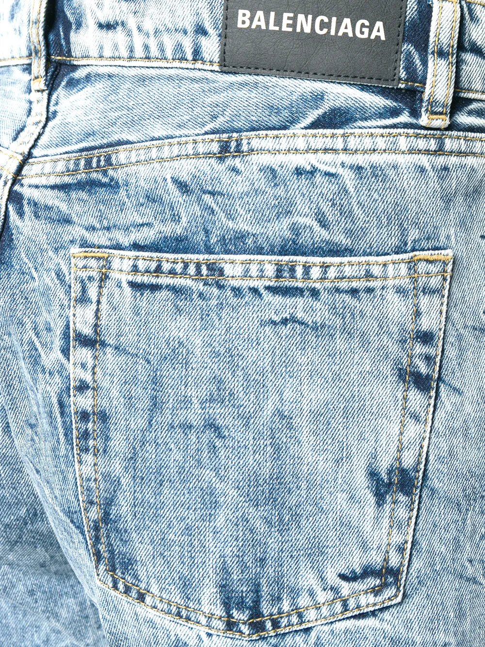 Balenciaga Straight jeans Blauw