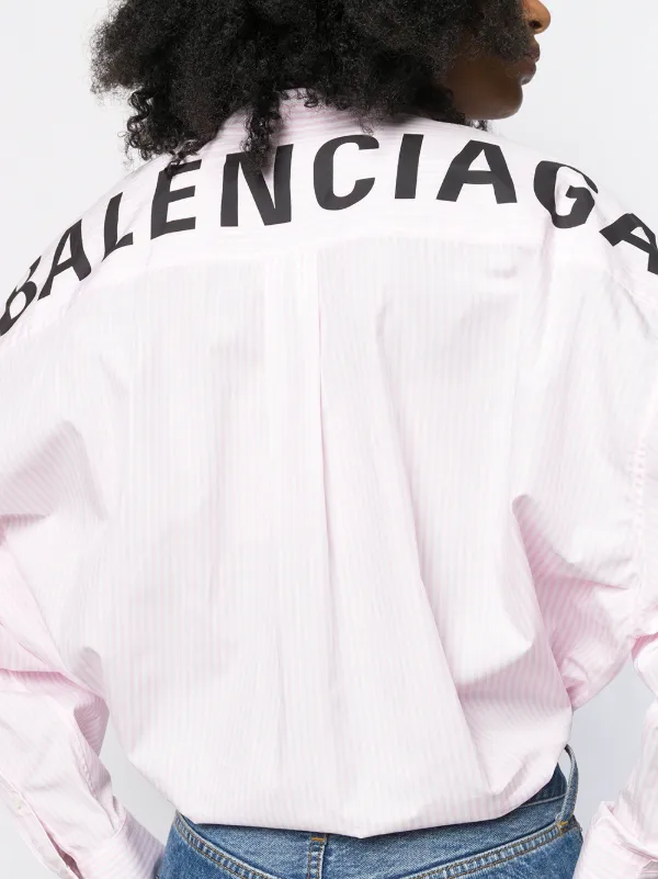 Balenciaga 柄シャツ　Breaking News袖丈半袖