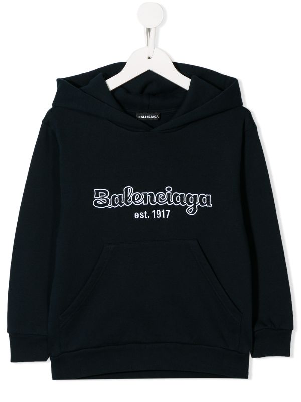 balenciaga embroidered hoodie