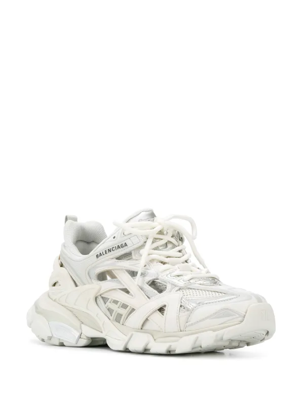 Balenciaga 2 Logo Track Mesh Rubber Sneakers $895 eBay