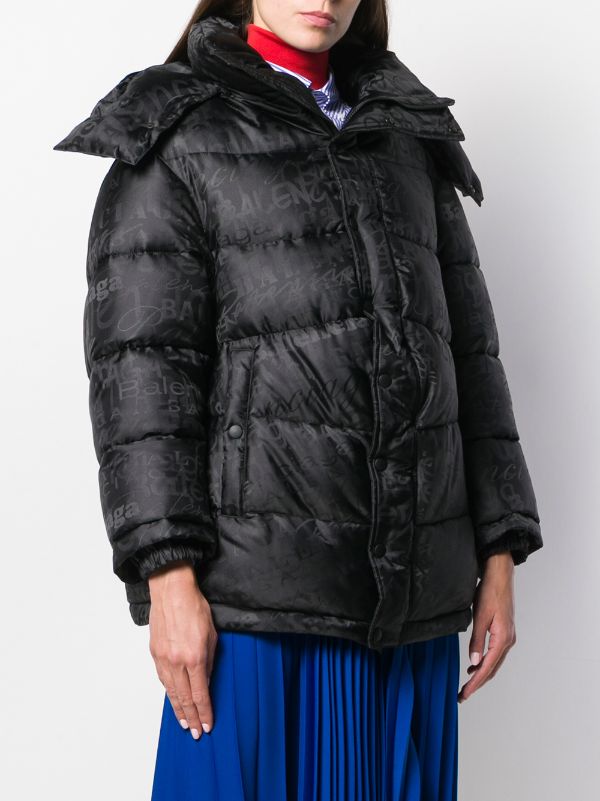 balenciaga new swing puffer jacket