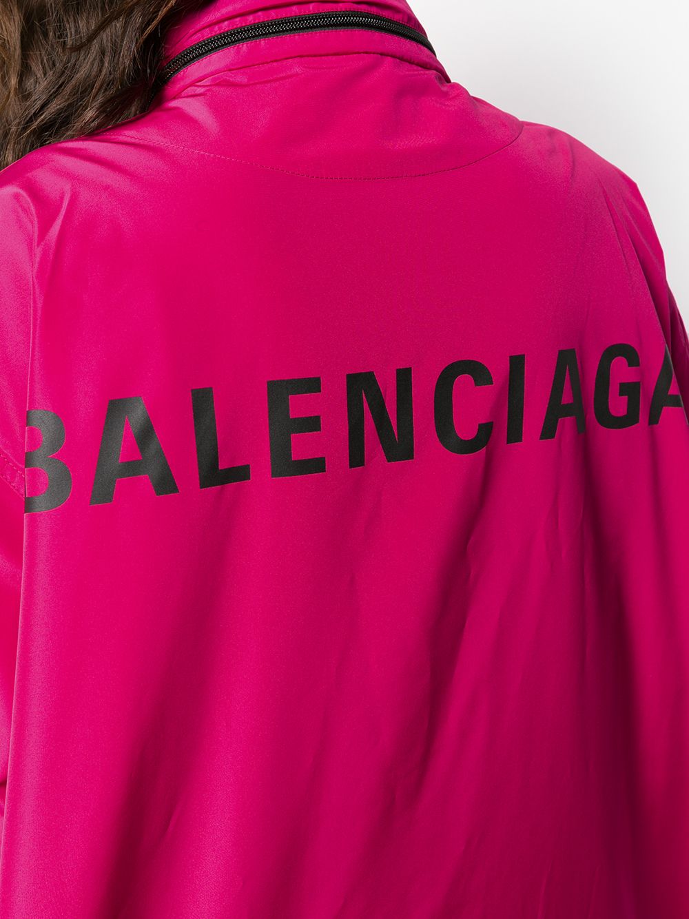 фото Balenciaga ветровка с капюшоном