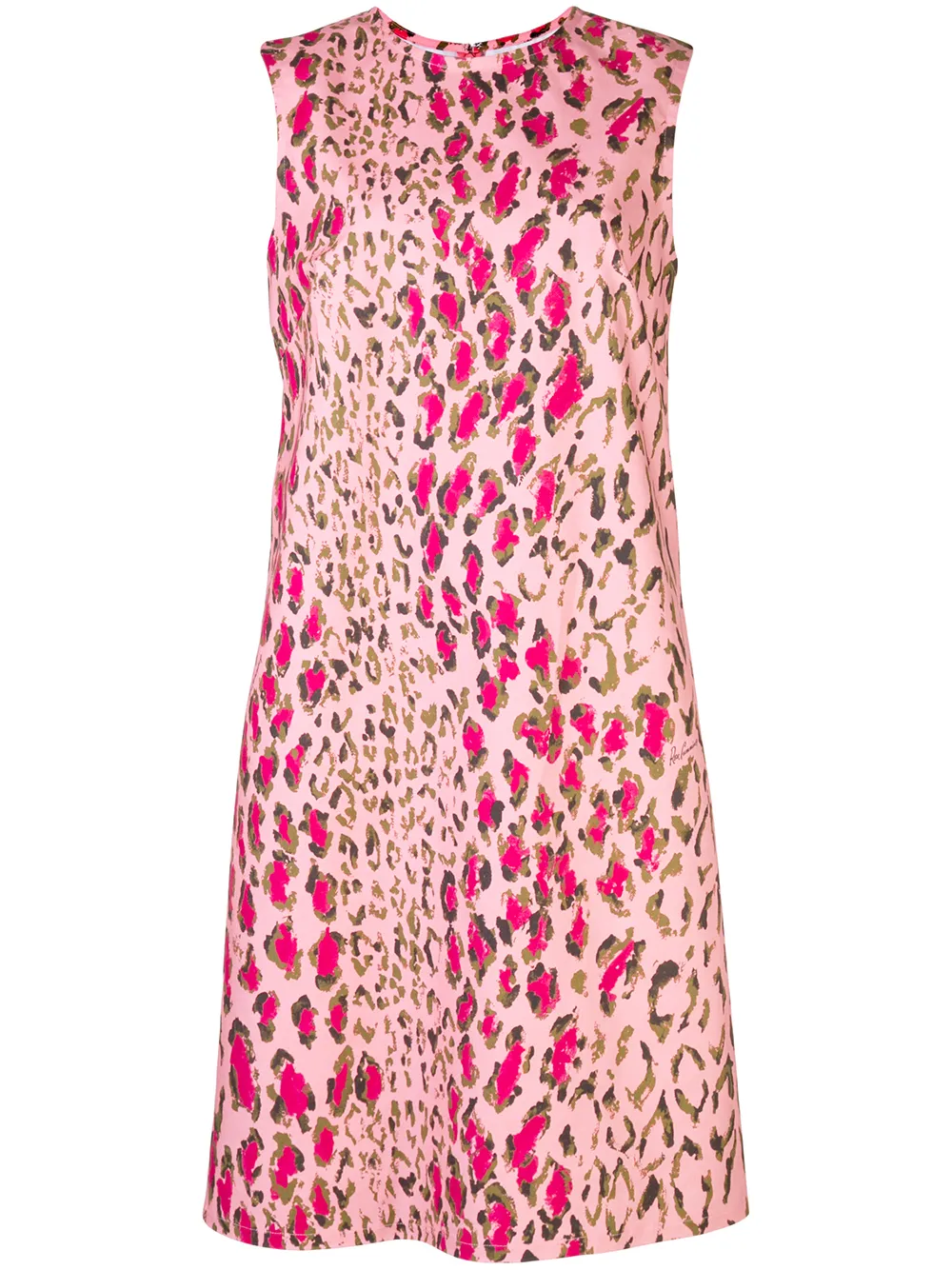 carolina herrera leopard dress