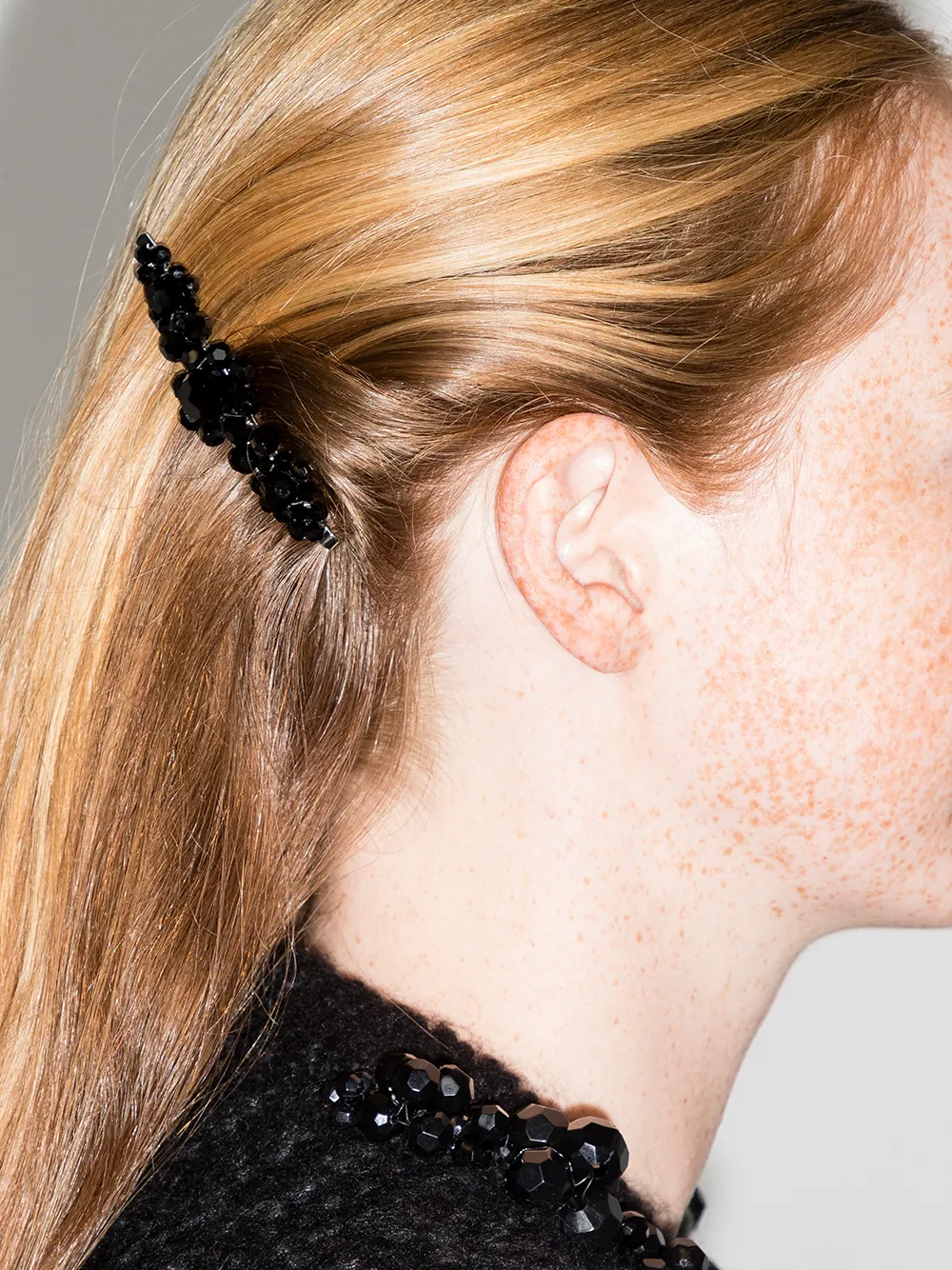 Image 2 of Simone Rocha beaded flower hair clip