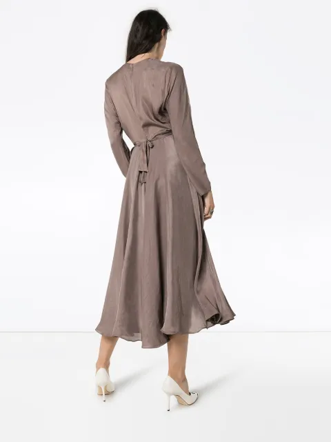 PRADA LAYERED MIDI DRESS