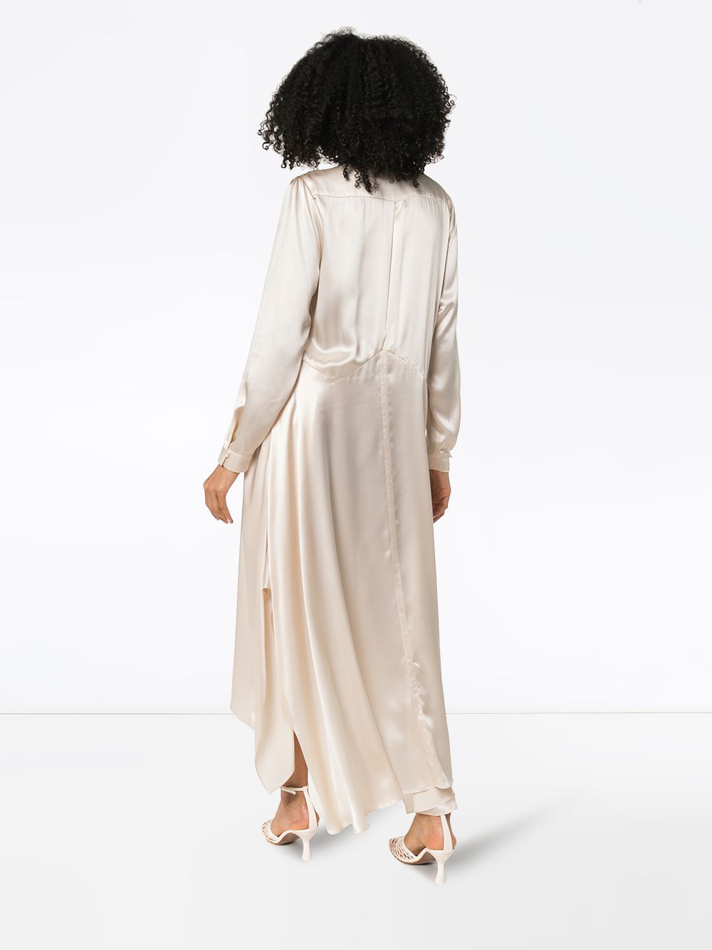 фото Le kasha платье turfan с асимметричным подолом