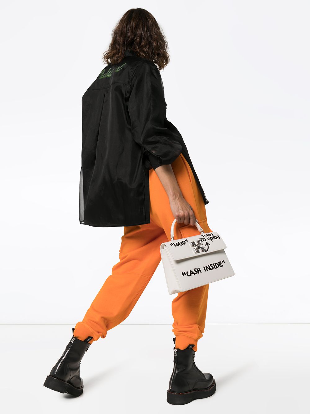 Heron Preston T-shirt met dubbele laag - Zwart