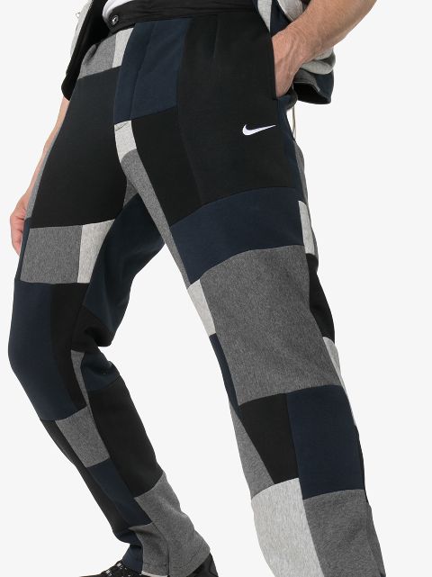 nike patchwork joggers