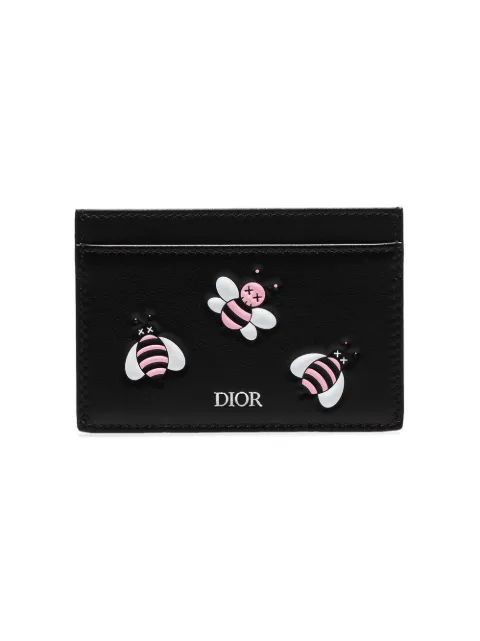 Dior Homme Accessories X KAWS EMBOSSED BEES CARDHOLDER