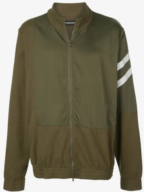 God's Masterful Children geometric panelled bomber jacket