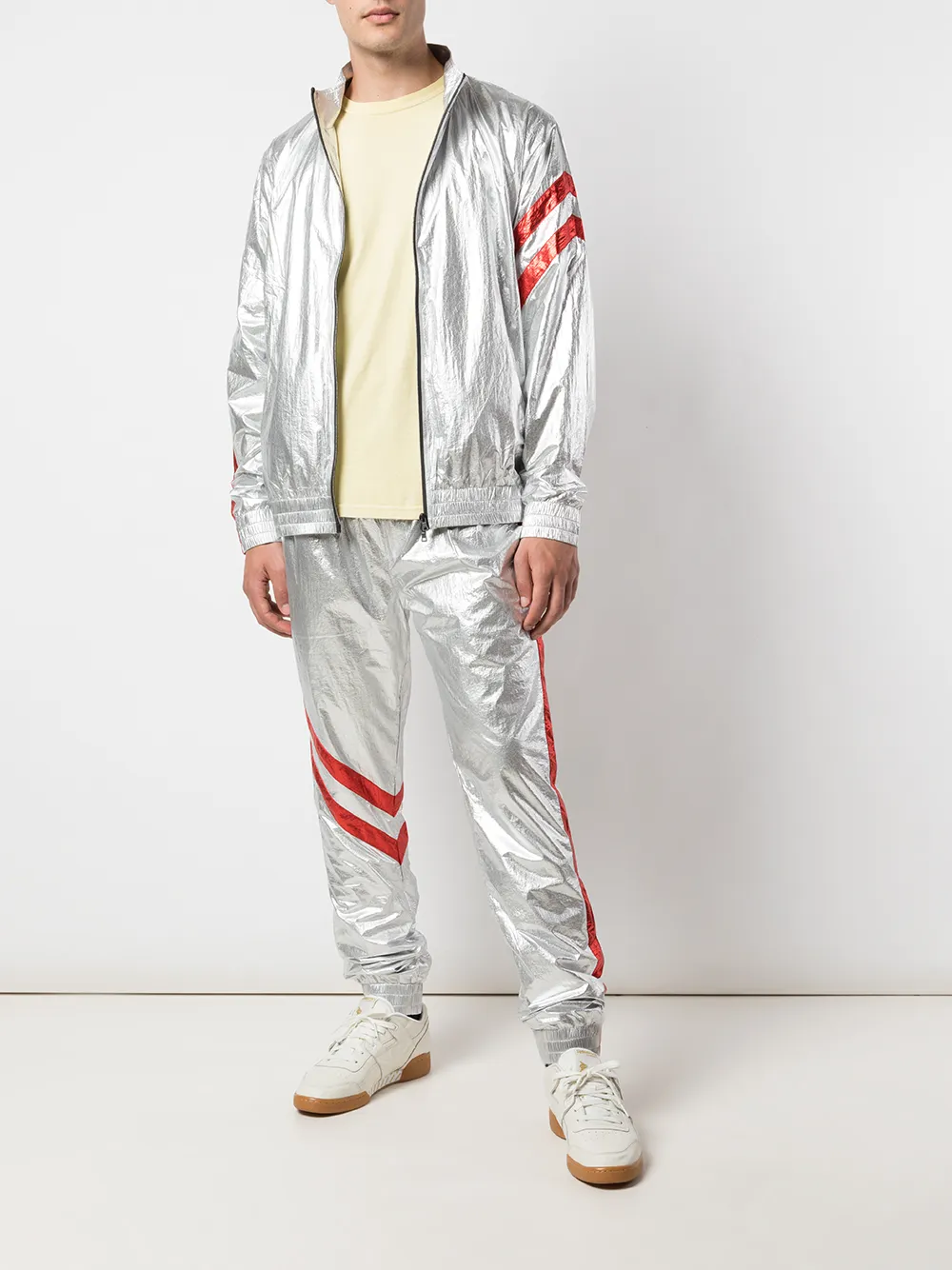 God's Masterful Children Broek van imitatieleer - Zilver