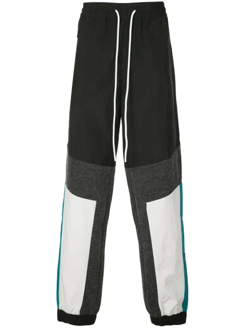 God's Masterful Children geometric panelled track pants