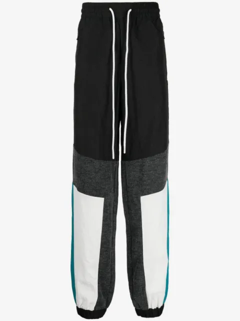 God's Masterful Children geometric panelled track pants