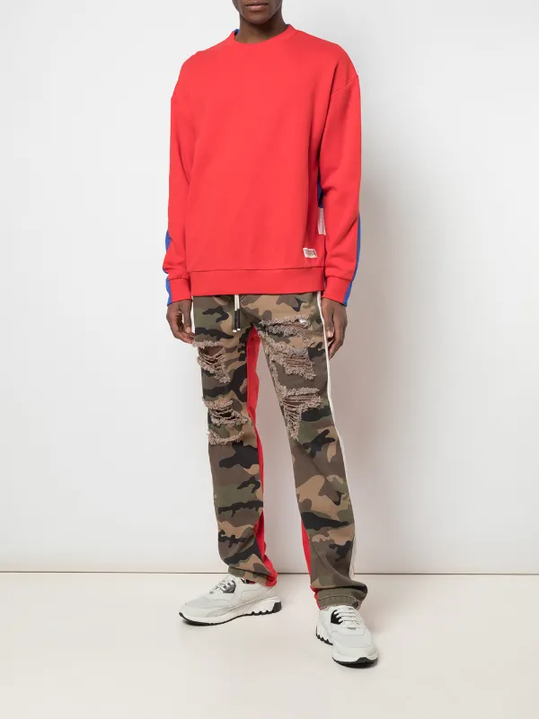 Mostly Heard Rarely Seen Pantaloni Bicolore Camouflage - Farfetch