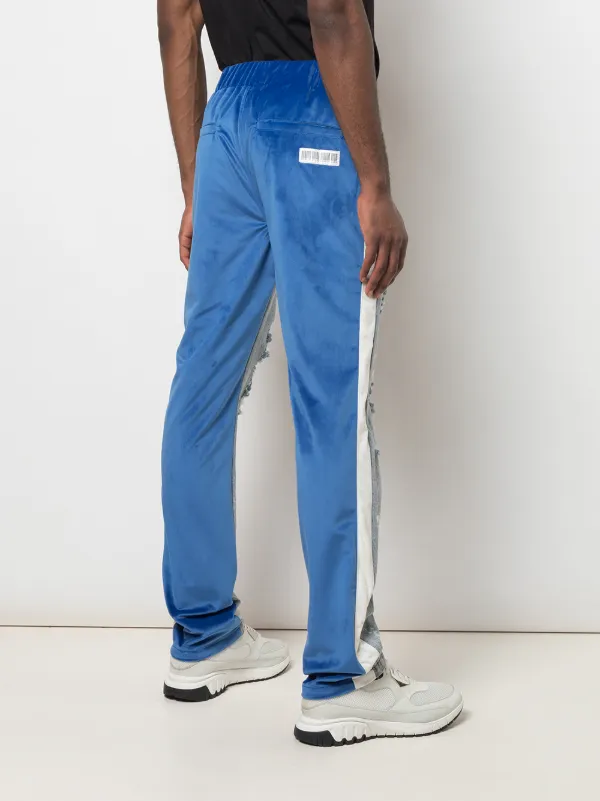 Mostly Heard Rarely Seen Half And Half Panelled Jeans Farfetch