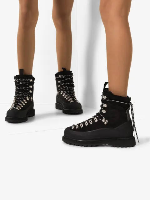 diemme everest suede lace up boots