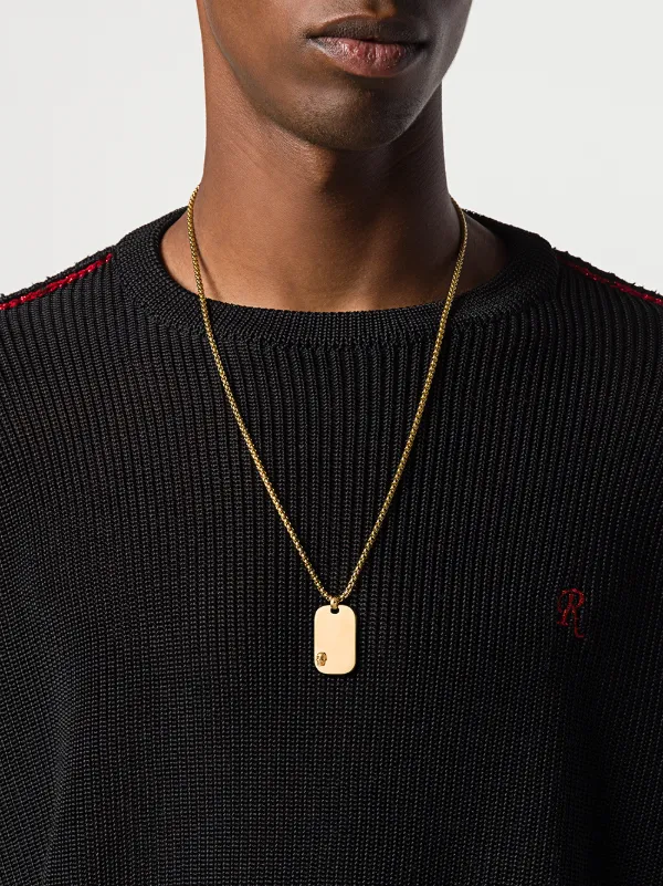 Northskull Skull Tag Necklace - Farfetch