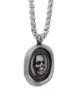 Northskull skull penny necklace