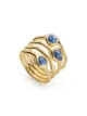 Image 1 of Monica Vinader Siren Cluster Cocktail Kyanite ring