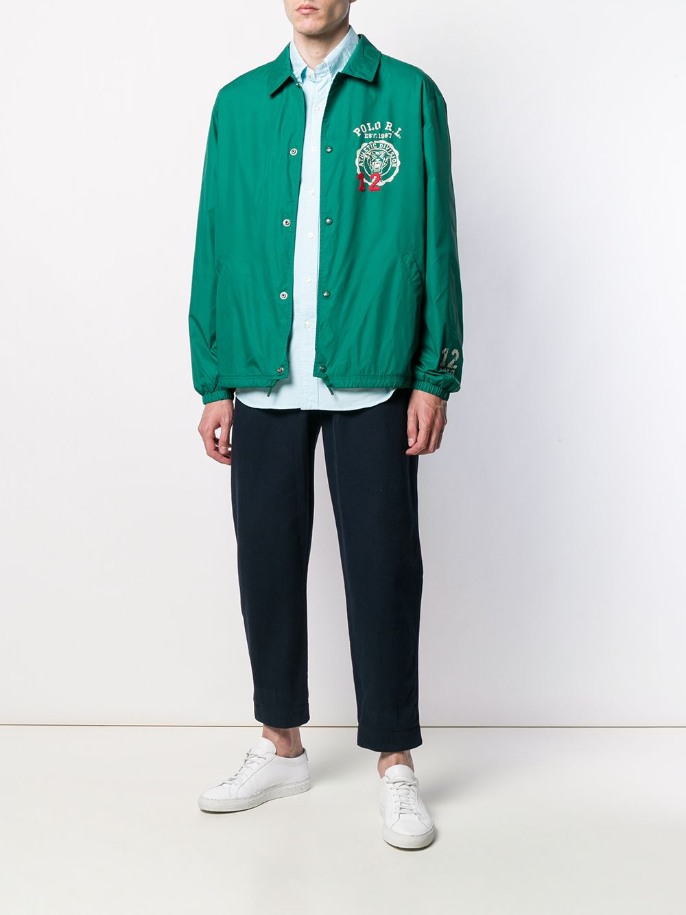 фото Polo Ralph Lauren легкая куртка с логотипом
