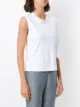 Andrea Marques Blusa assimétrica com manga lenço