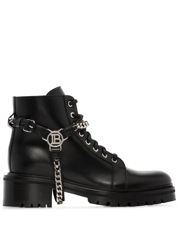 balmain chain boots