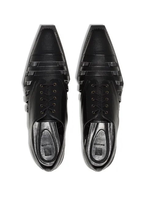 ROSIE ASSOULIN CUTOUT LACE UP OXFORD SHOES