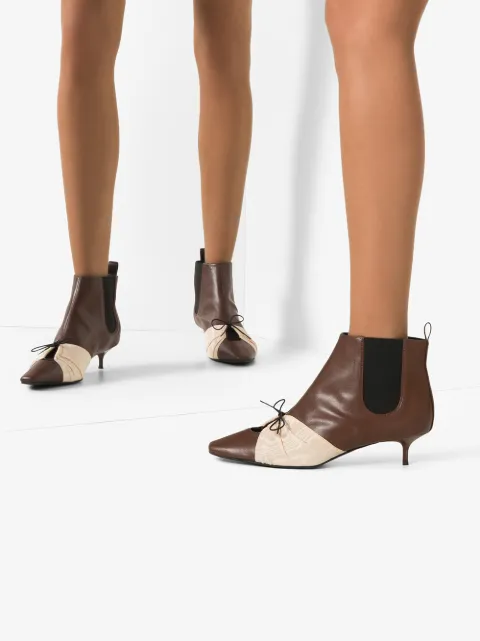 ROSIE ASSOULIN CUTOUT 35MM ANKLE BOOTS