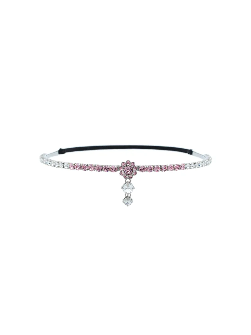 Miu Miu crystal-embellished headband