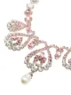 Miu Miu Swirl embellished necklace