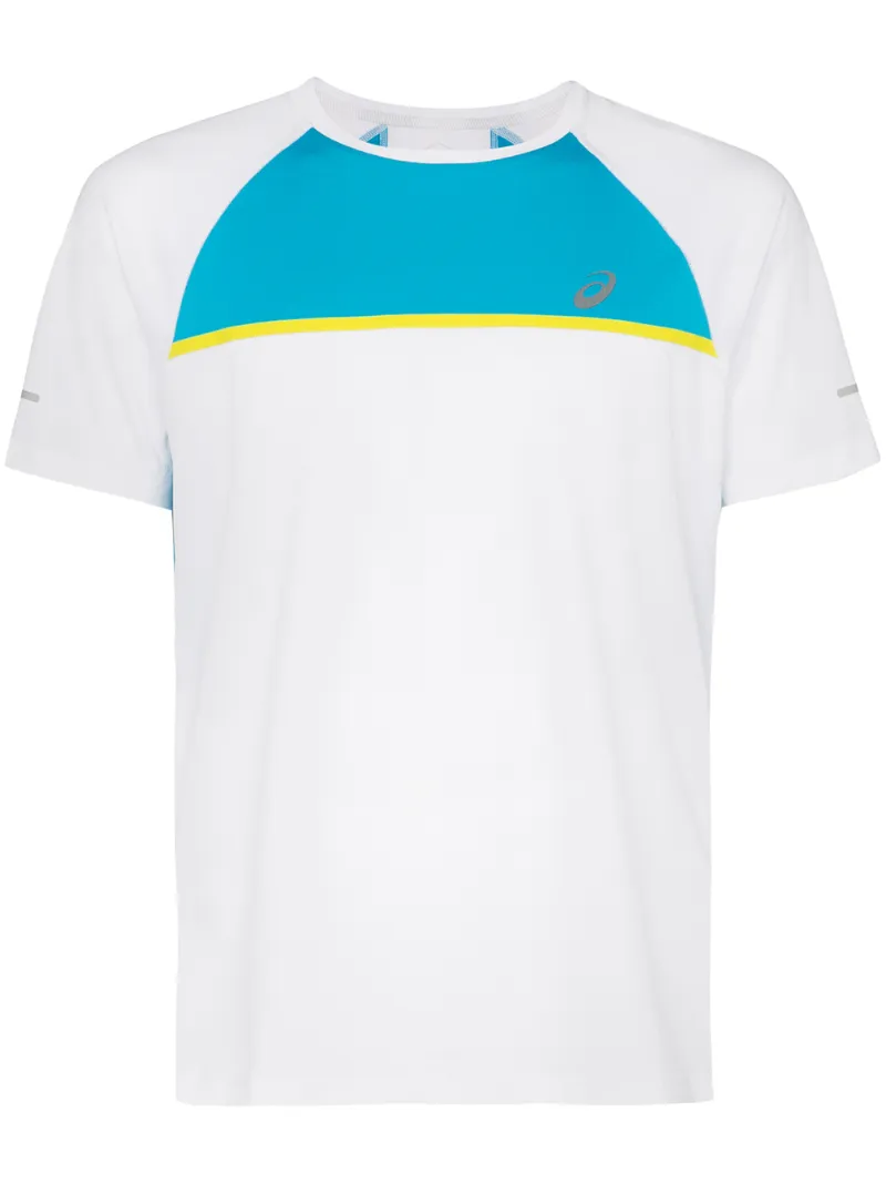 Asics T-shirts ASICS COLOUR BLOCK T-SHIRT - WHITE