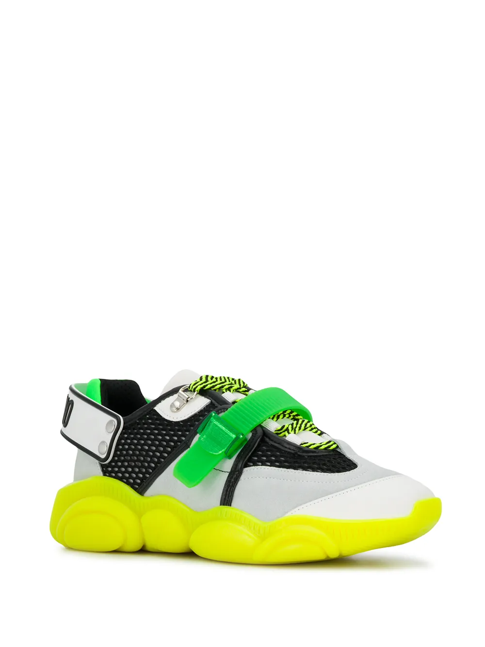 fluo teddy shoes sneakers