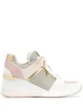Michael Michael Kors panelled wedge sneakers - Pink